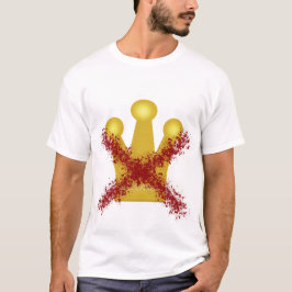 T-shirt d'affirmation politique sans roi
