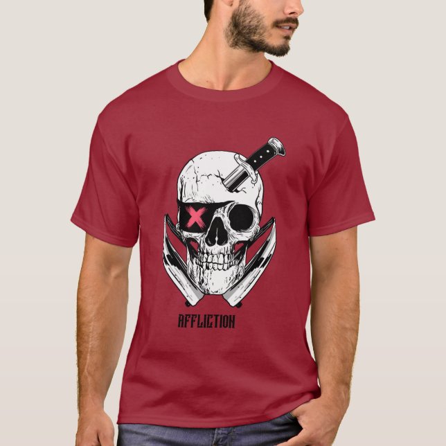 T-SHIRT D'AFFLICTION (Devant)