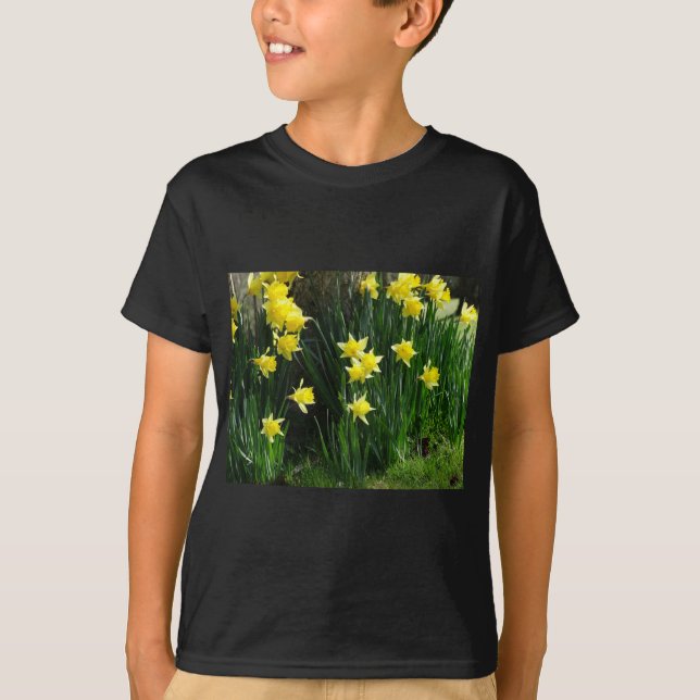 T-shirt Daffodiques de printemps (Devant)