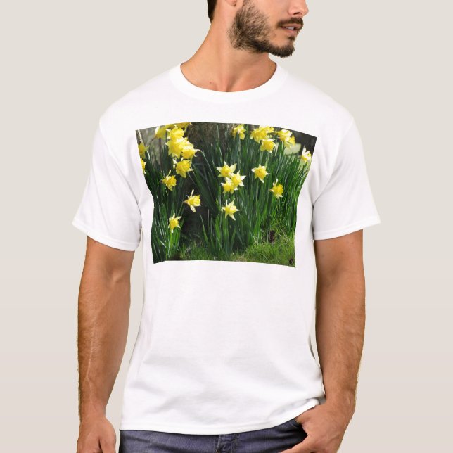 T-shirt Daffodiques de printemps (Devant)