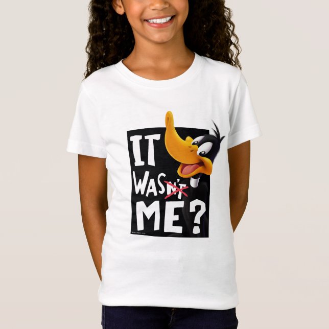 T-Shirt DAFFY DUCK™ - Ce n'était pas moi / était moi (Devant)