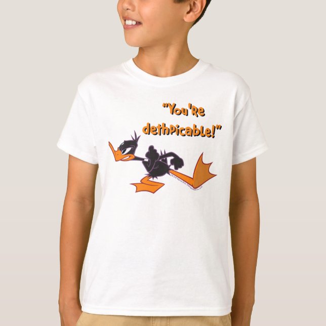 T-shirt DAFFY DUCK™ Prêt à combattre (Devant)