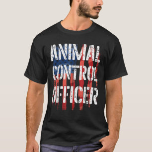 T-shirt d'agent de contrôle animalier Tee Superbe