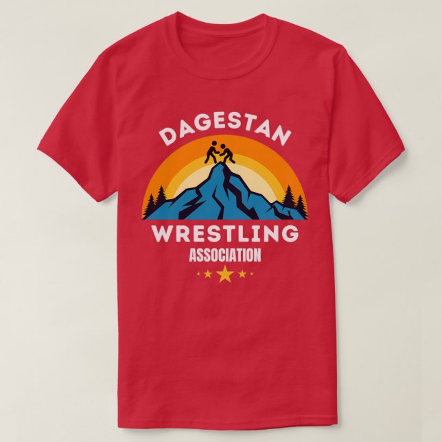 T-shirt Dagestan Wrestling (Design devant)