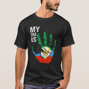 T-shirt Daghestan Mon ADN Est Daghestan Fier Daghestan D