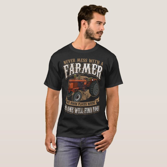 T-SHIRT D'AGRICULTEUR (Devant entier)