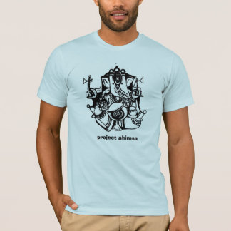 T-shirt d'Ahimsa de projet