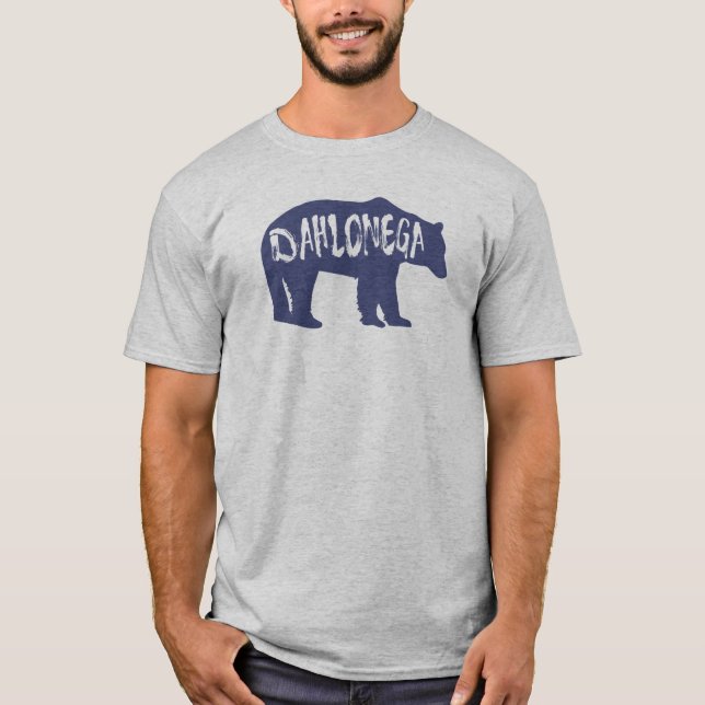 T-shirt Dahlonega Georgia Bear (Devant)