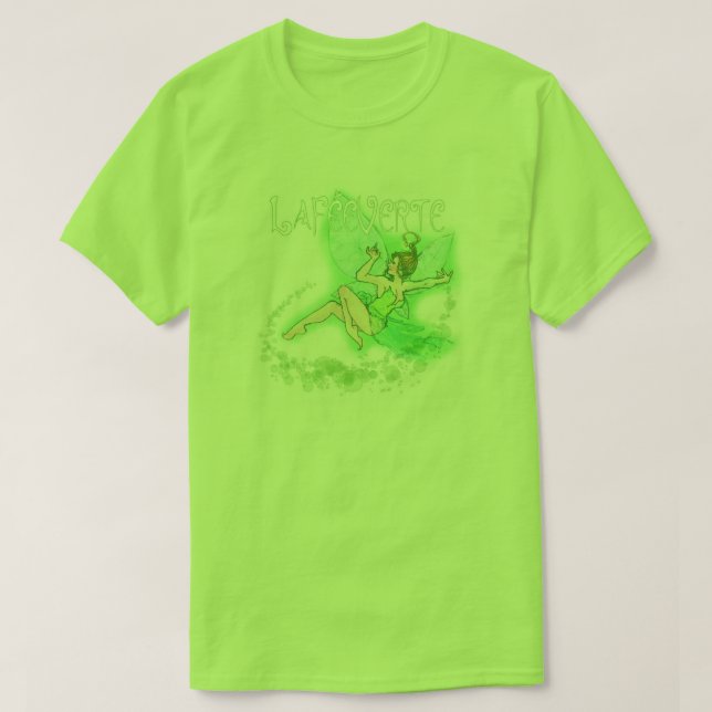 T-shirt Dainty Absinthe La Fee Verte II (Design devant)