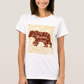 T-shirt Daisies d'été Porter Mama vêtements pour femmes