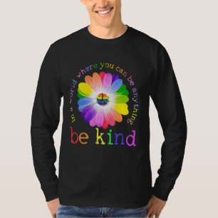 T-shirt Daisy Dans Un Monde Où Vous Pouvez Être N'Importe 