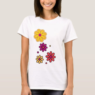 T-shirt Daisy d'été Floral femmes