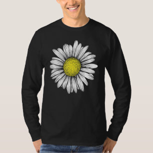 T-shirt Daisy Flowerwildfleerbohofloral Mois de naissance