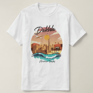 T-shirt Dakhla Maroc surf