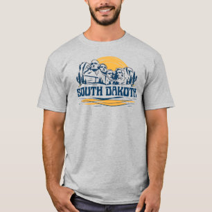 T-shirt Dakota du Sud États-Unis d'Amérique