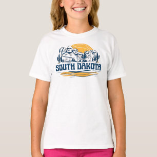 T-shirt Dakota du Sud États-Unis d'Amérique