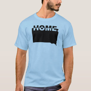T-shirt Dakota du Sud Maison loin des Tee - shirts des T-s