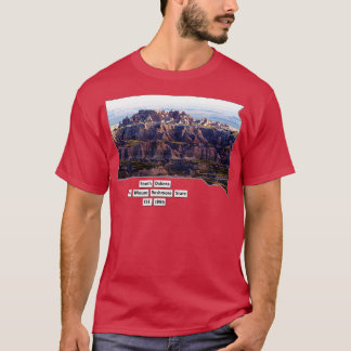 T-shirt Dakota du Sud USA 4