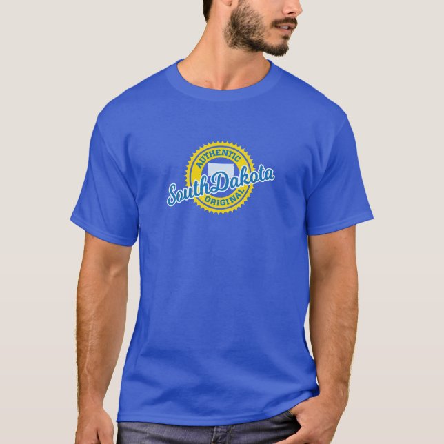T-SHIRT DAKOTA SUD - ORIGINAL AUTHENTIQUE - JACKRABBITS (Devant)