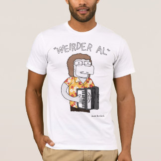 T-shirt "D'Al plus étrange" en or