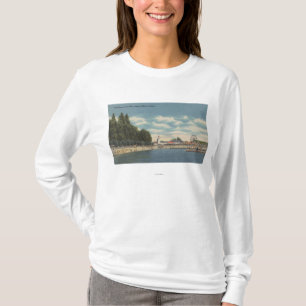 T-shirt d'Alene de Coeur, identification - vue de plage de