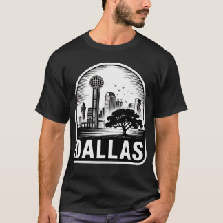 T-shirt Dallas City Texas USA