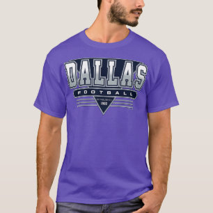 T-shirt Dallas Retro Vintage Cowboys Inspiré 90s Throwba