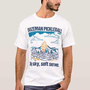 T-shirt Dallas Texas Pickleball Gros État Mains Douces