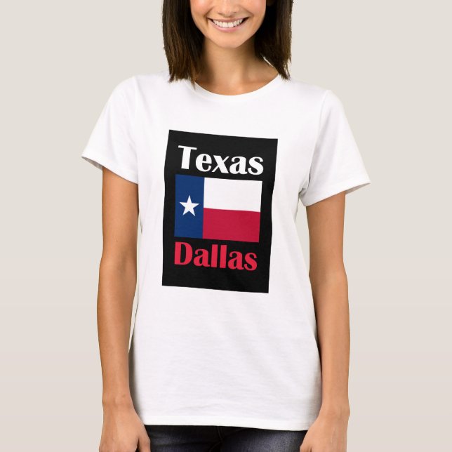 T-shirt Dallas TX (Devant)
