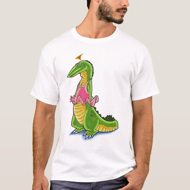 T-shirt d'alligator (Devant)