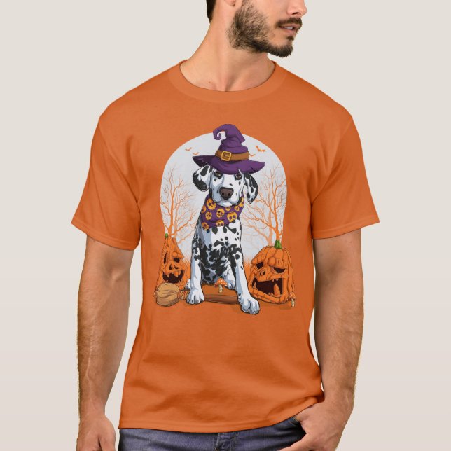 T-shirt dalmate d'Halloween (Devant)