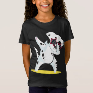 T-Shirt Dalmatie Dabbing I Dab Dog Dance I Funny Dalmatie