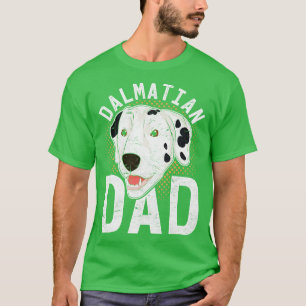 T-shirt Dalmatien papa Amoureux des chiens propriétaire de