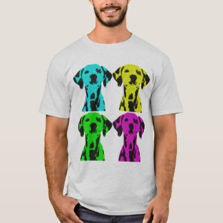 T-shirt Dalmatien POP art