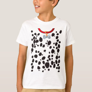 T-shirt Dalmations de costume de chien Spots Chiot Imprime