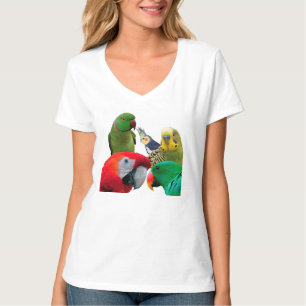 T-shirt d'amants de perroquets