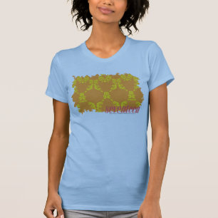 T-shirt Damassé 4 jaune-orange