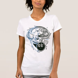 T-shirt Dame Art déco Aquarius