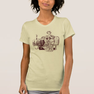 T-shirt dame boit du thé