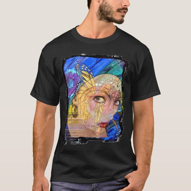 T-SHIRT DAME BUTTERFLY (Devant)
