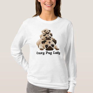 T-shirt Dame Carlin folle