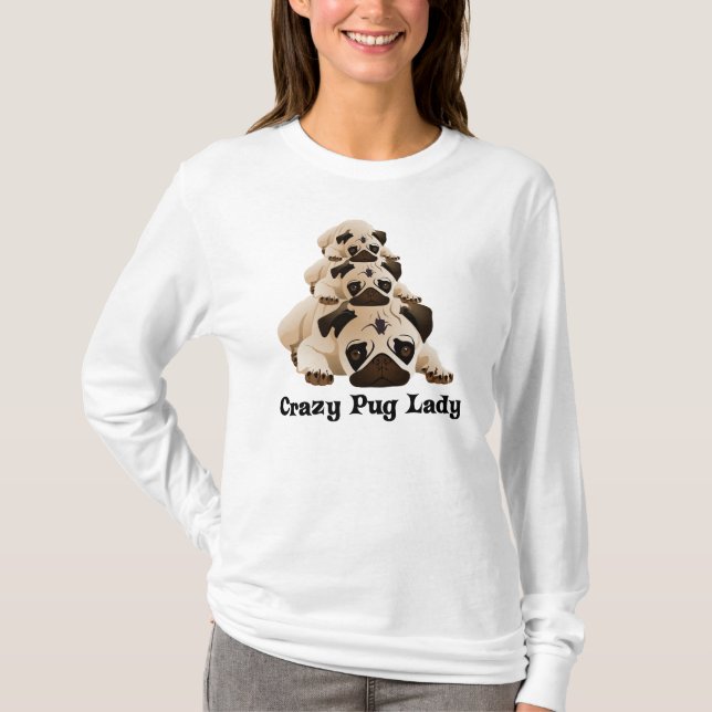 T-shirt Dame Carlin folle (Devant)