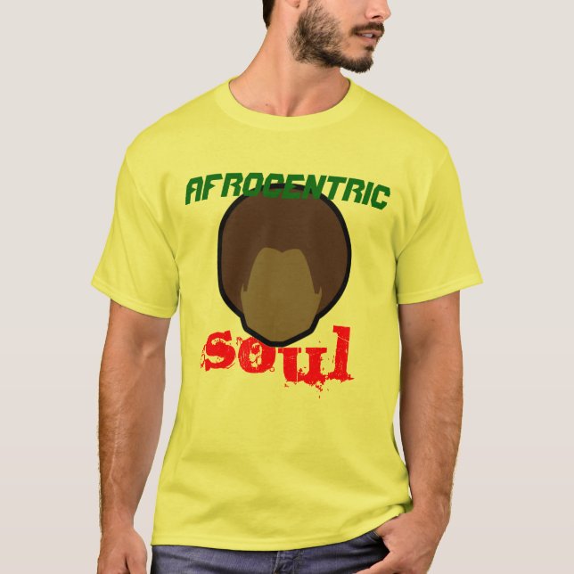 T-shirt d'âme d'Afrocentric (Devant)