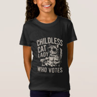 Dame de chat sans enfants 2024 Élection Vote Kamal