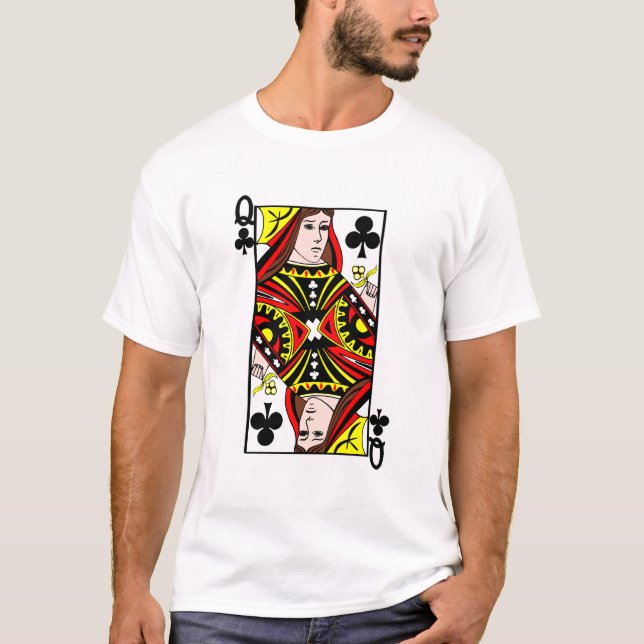 T-shirt dame de trèfle (Devant)