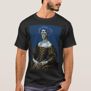 T-shirt Dame deep one une citoyenne creepy Lovecraftienne