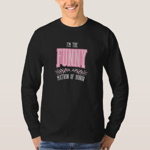 T-shirt Dame d'honneur féminine  Enterrement de vie de jeu
