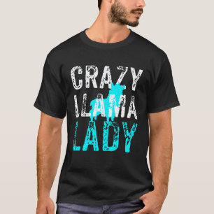 T-shirt Dame Lama Folle Lama