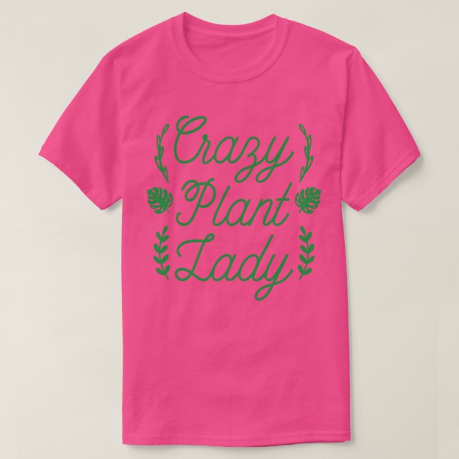 T-shirt Dame Plante folle 2 (Design devant)