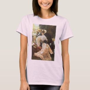 T-shirt Dame politique par James Tissot, victorien antique